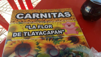 La Flor De Tlayacapan menu