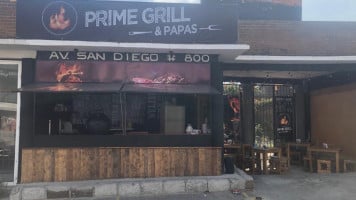 Prime Grill And Papas (parrillada) inside