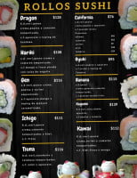 Hachisu Sushi menu