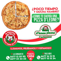 D'leone Pizzas Tres Ríos food