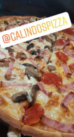 Galindo's Pizza food