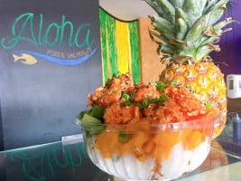 Aloha Poke&salads food