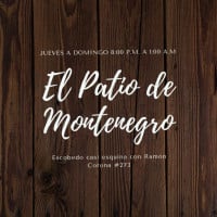 El Patio De Montenegro food