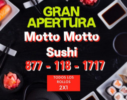 Motto Motto Sushi food