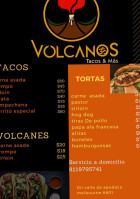 Volcanos Tacos Mas food