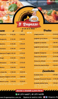 Ilragazzo Pizza menu