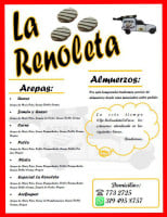 La Renoleta menu