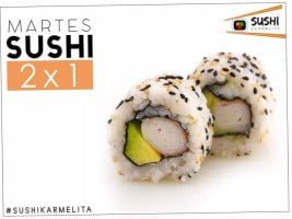 Sushi Karmelita food
