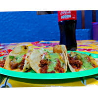 Taquería Anguiano's food