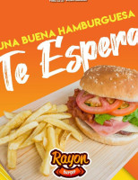 Rayón Burger food
