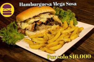 Don Sosa Hamburgueseria food