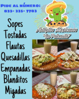 Antojitos Mexicanos La Palomita food
