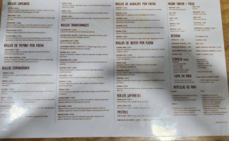 Roji Express menu