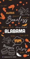Alabama Fried Chicken/alabama Kitchen Go menu