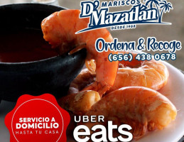 Mariscos D'mazatlán food