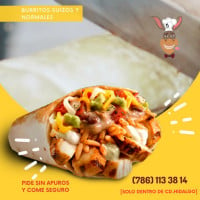 Burritos Las Rosas food