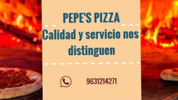 Pepe's Pizza food