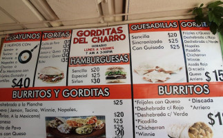 Gorditas Del Charro food