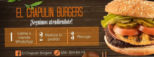 El Chapulin Burguers food