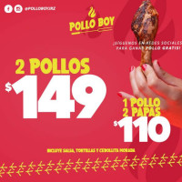 Pollo Boy food