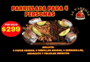 La Parrilla Tacos Beer's food