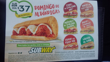 Subway food