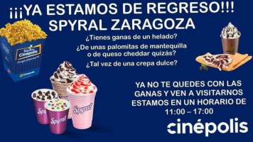 Cinepolis Gran Patio Zaragoza food