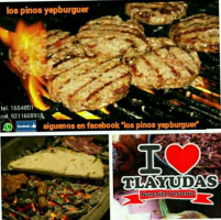 Los Pinos Yepburguer food