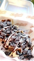 La Waffleria Buga inside