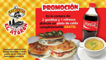 Gorditas El Atorón food