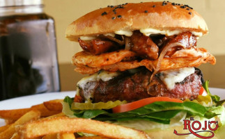 El Rojo Burgers food