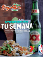 Sayulita’s Fish Beer food