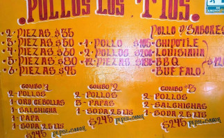 Pollo Asado Los Tíos menu