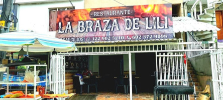 La Brasa De Lili food