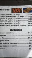 Las Sabrosuras De Hugo menu