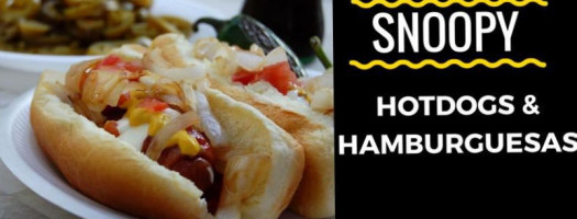 Snoopy Hotdogs Hamburguesas food