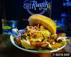 Rustik Burger food