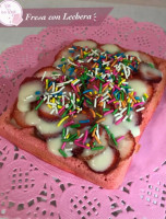 Waffles La Vie En Rose food