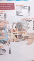 Marisquería Villa Del Mar menu