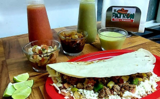 Tacos Y Montados El Patron food