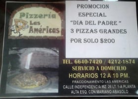 Pizzería Las Américas food