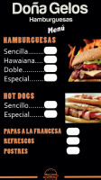 Hamburguesas Doña Gelos food