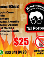 Hamburguesas El Potter food