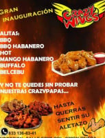 Crazy Wings food