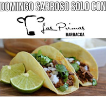 Barbacoa Las Primas food