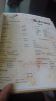 Café Squisito menu