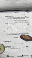 El Jardín De Azu menu