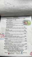 El Jardín De Azu menu