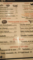 Cuatro Veintes Taps And Kitchen menu