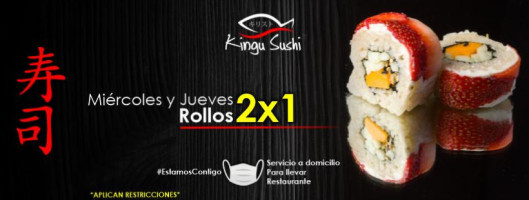 Kingu Sushi food